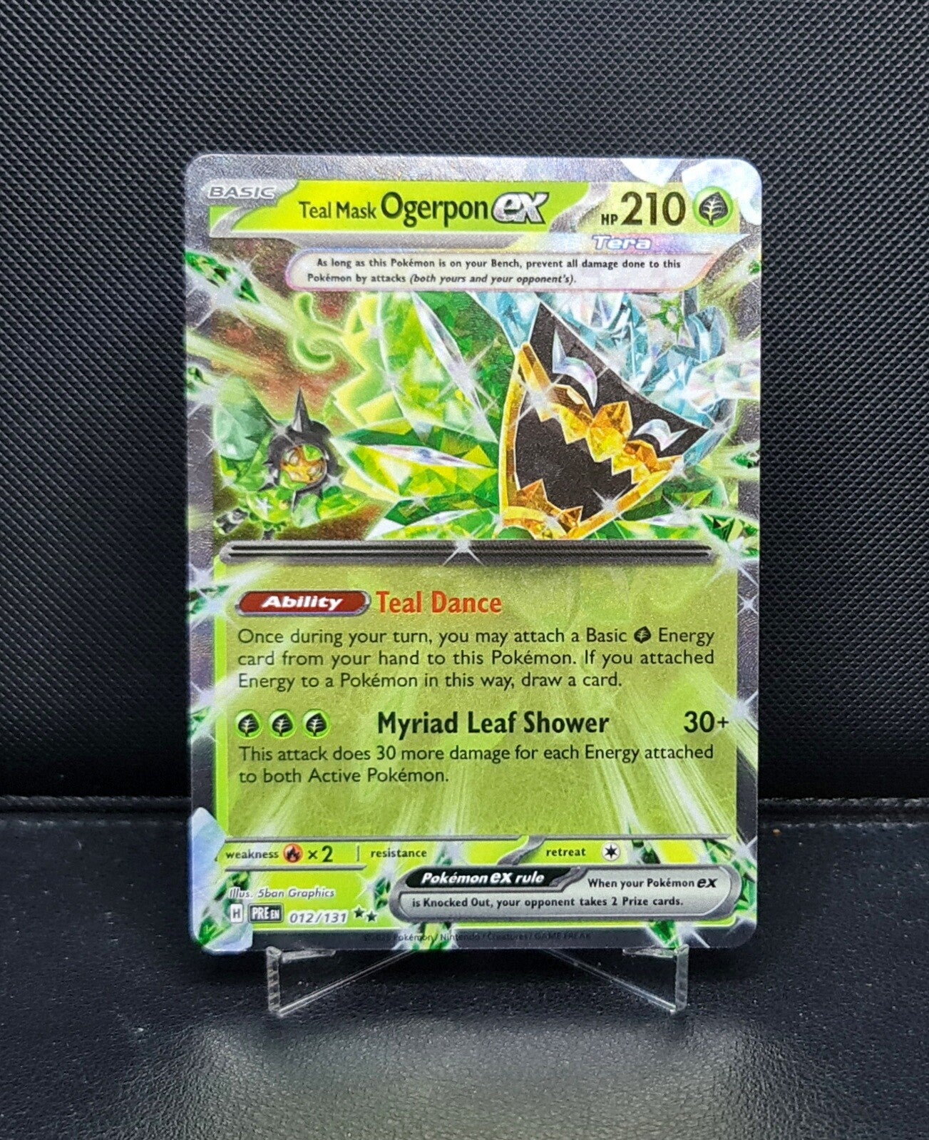 Teal Mask Ogerpon EX 012/131