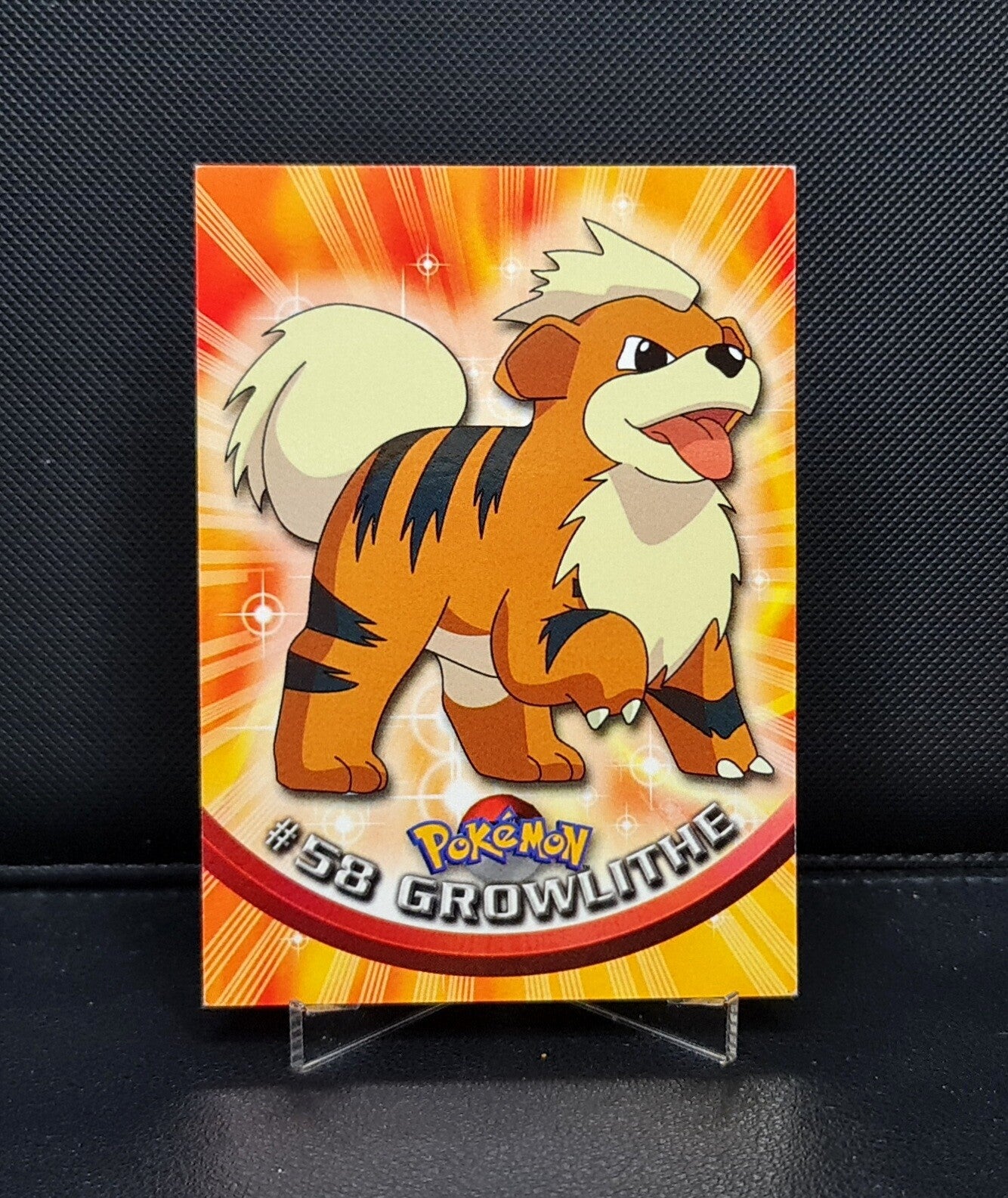 Growlithe #58 Topps TV 1999