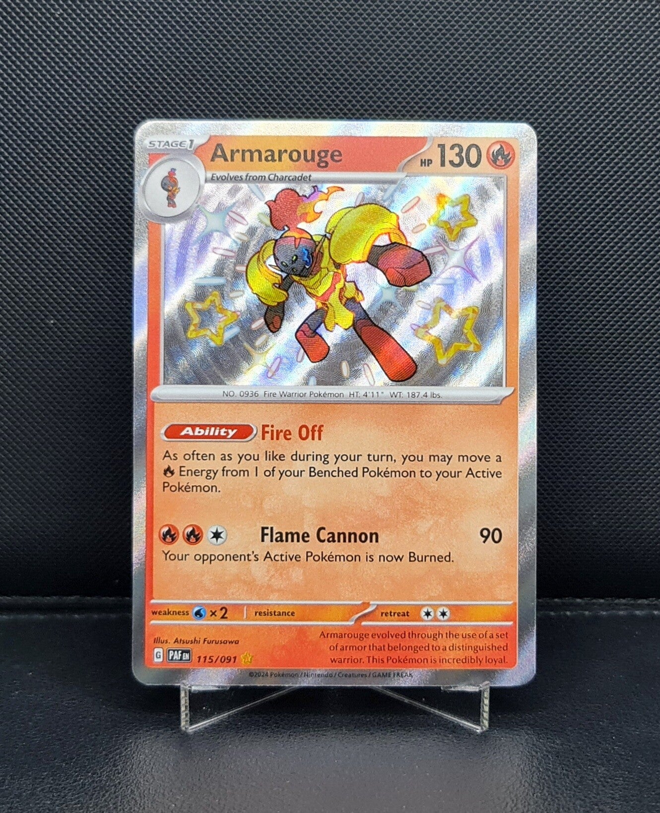 Armarouge Shiny 115/091