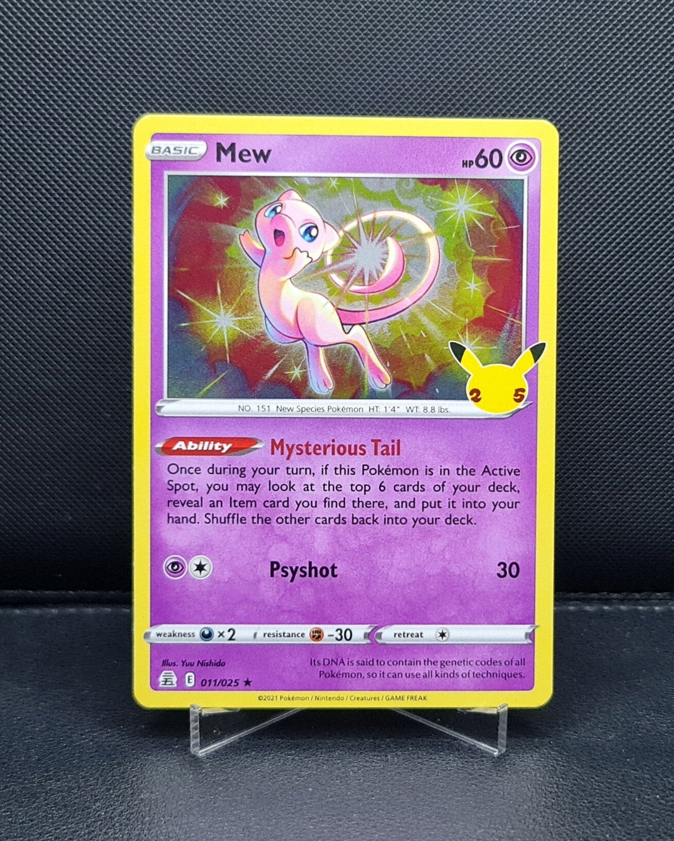 Mew Holo 011/025