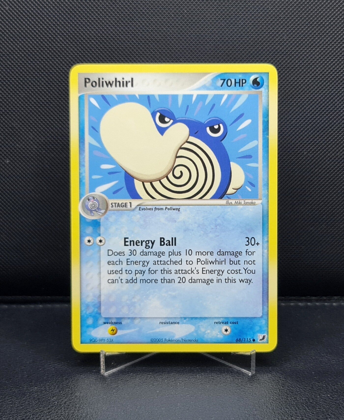 Poliwhirl 68/115 EX Unseen Forces 2005