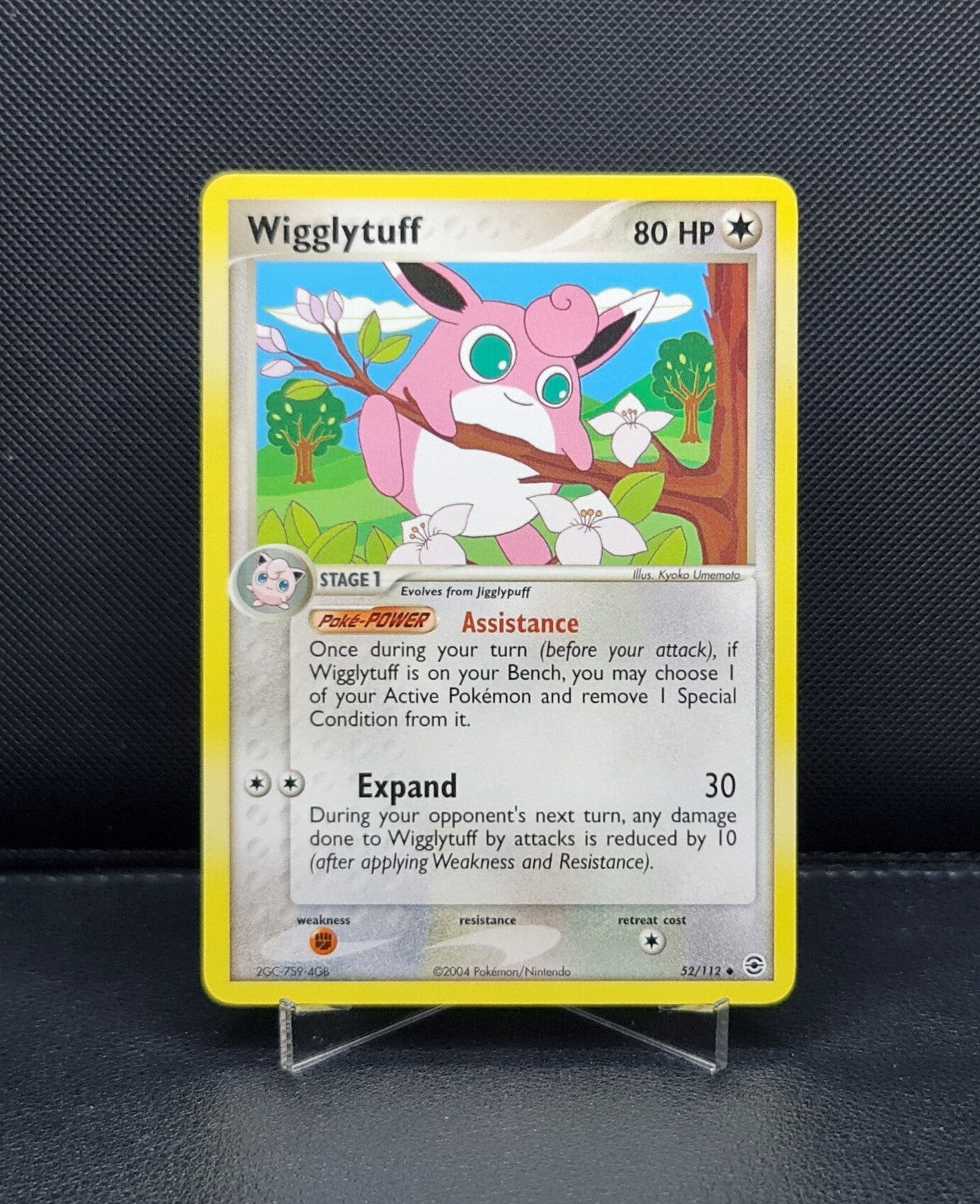 Wigglytuff 52/112 EX FireRed & Leafgreen 2004