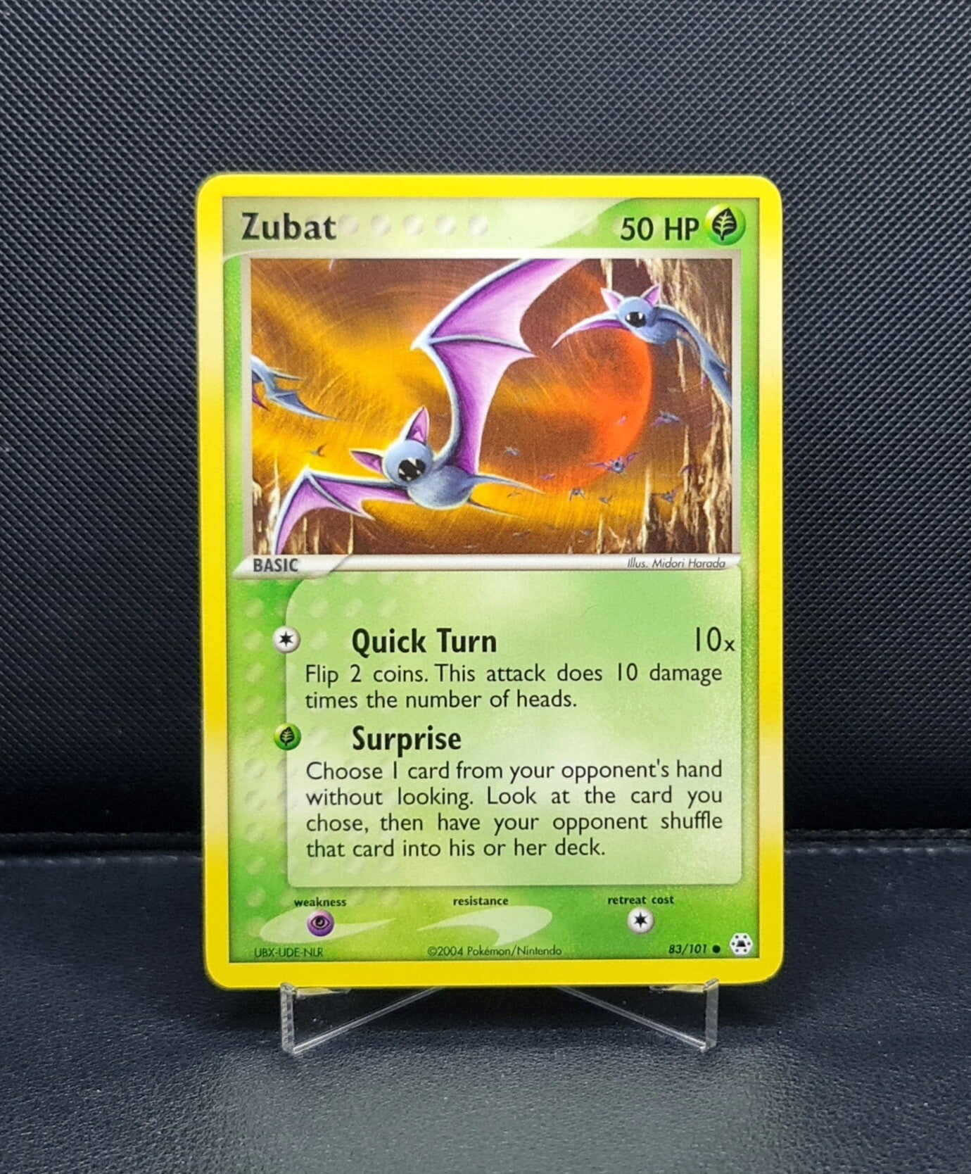 Zubat 83/101 EX Hidden Legends 2004