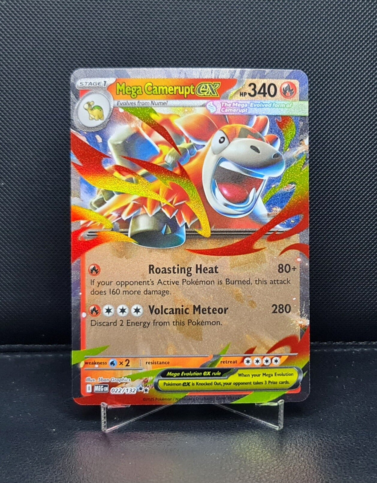 Mega Camerupt EX 022/132