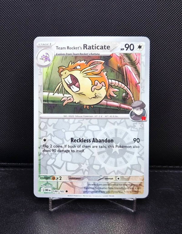 Team Rocket's Raticate 148/182