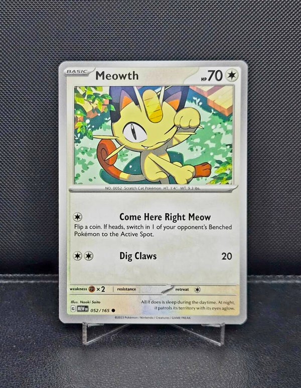 Meowth 052/165