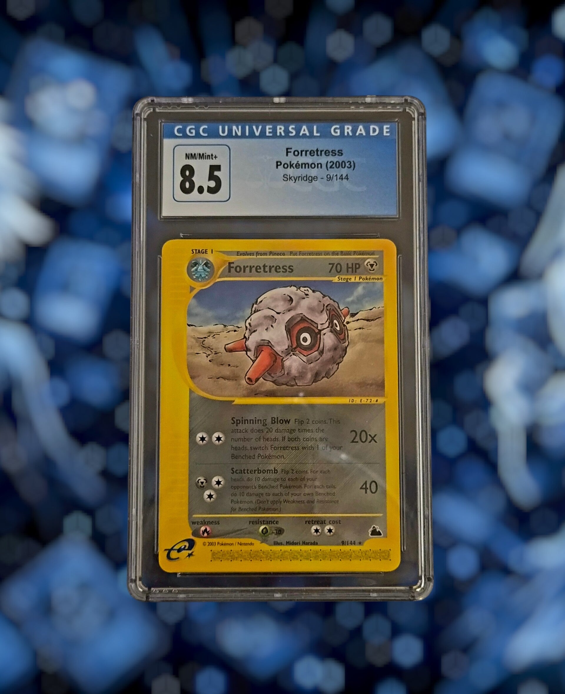 CGC 8.5 Forrestress 9/144 Skyridge 2003