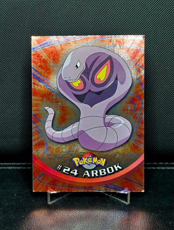 Arbok #24 Topps Chrome TV Animation 2000