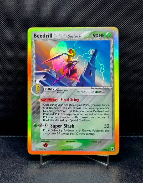 Beedrill Holo 1/113 EX Delta Species 2005
