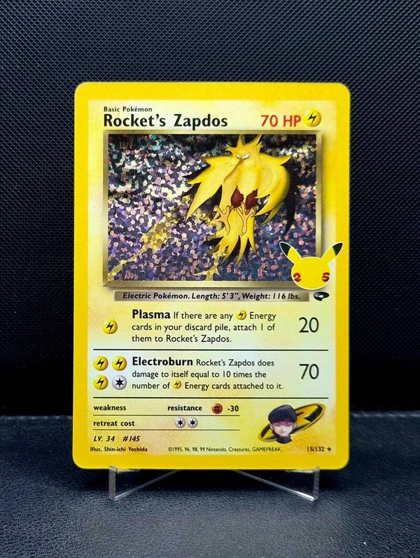 Rocket's Zapdos Holo 15/132