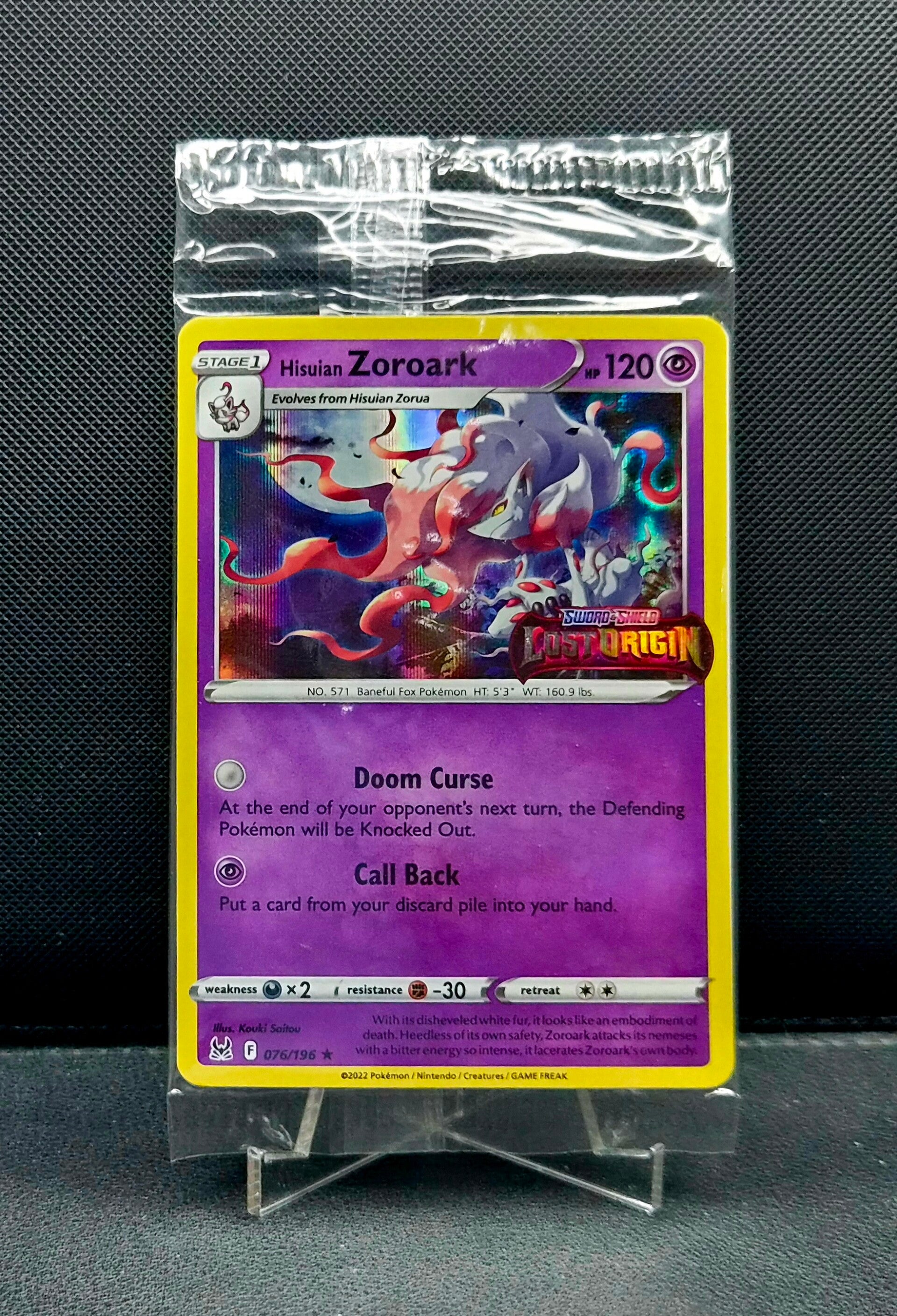 Hisuian Zoroark 076/196