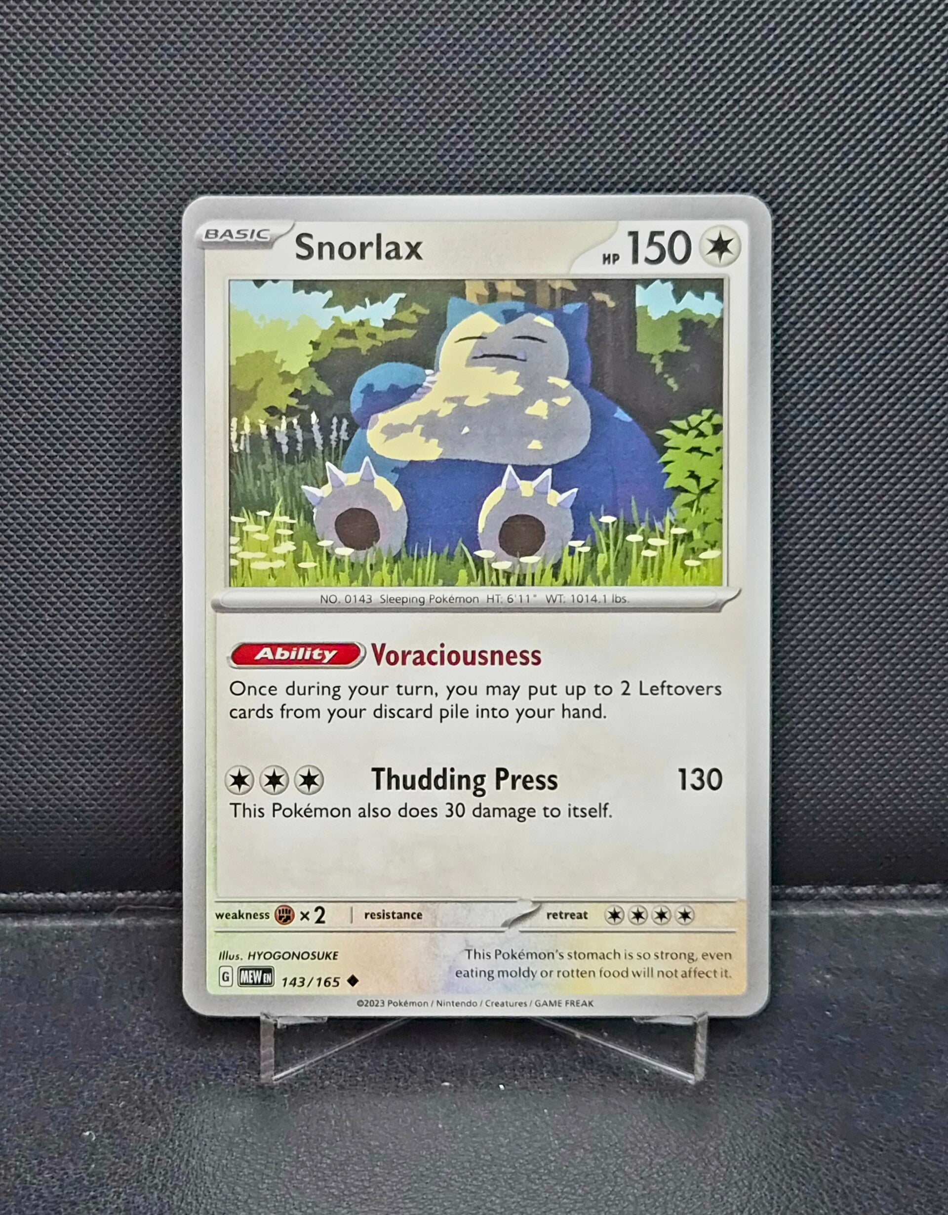 Snorlax 143/165