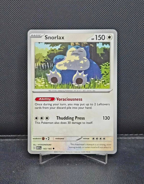 Snorlax 143/165