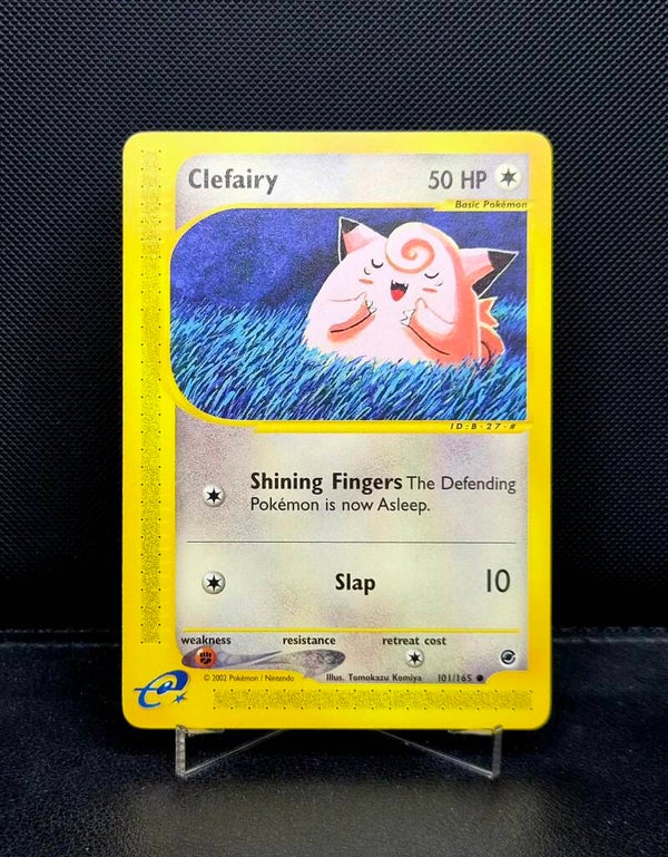 Clefairy 101/165 Expedition Base set 2002