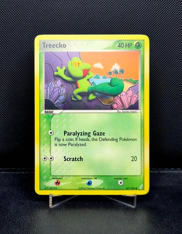 Treecko 67/100 EX Crystal Guardians 2006
