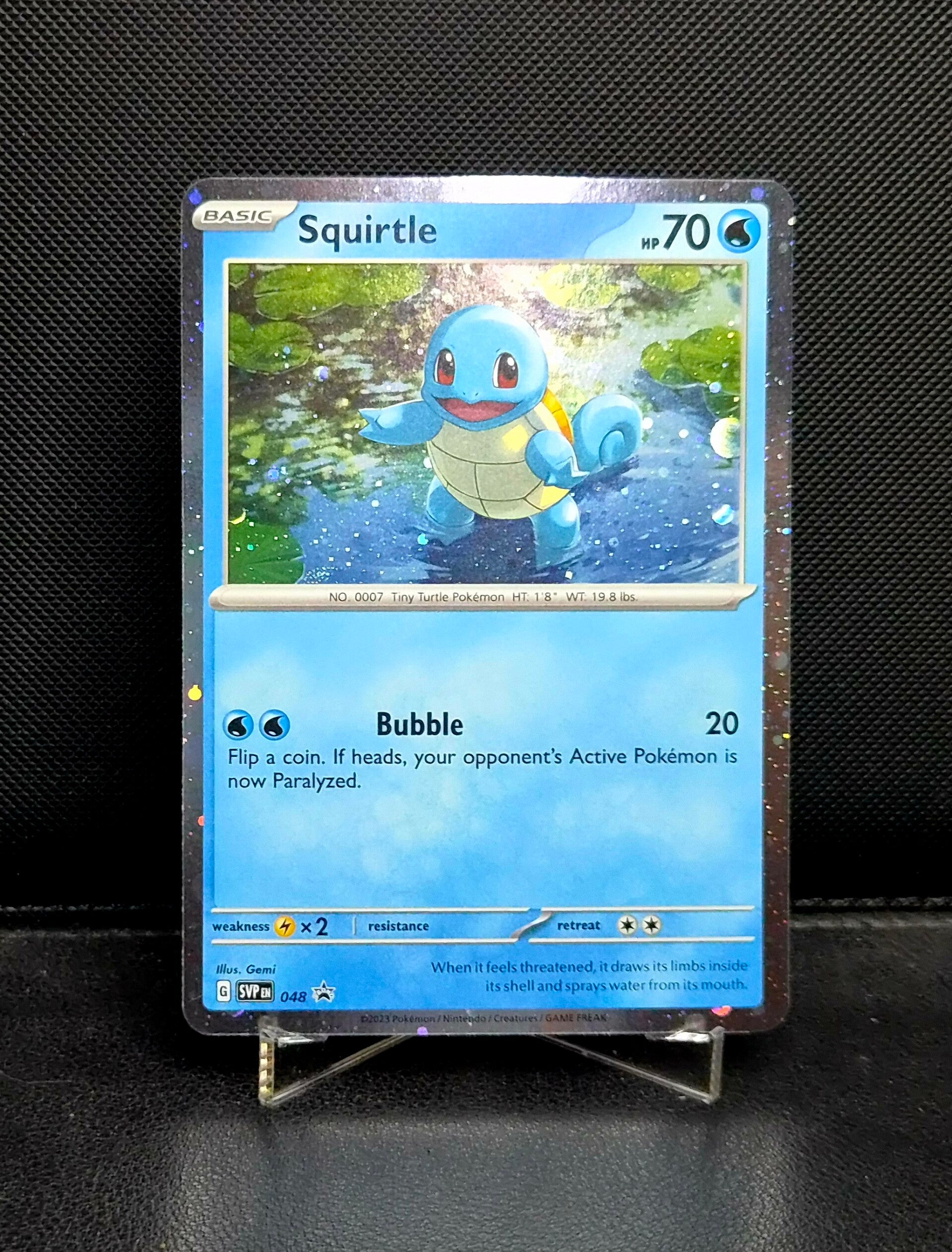 Squirtle Cosmos Holo SVP048