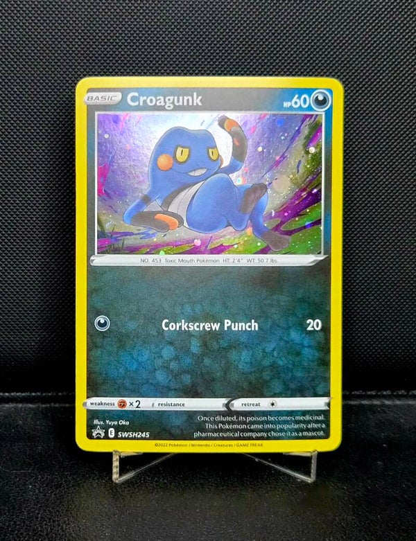 Croagunk Cosmos holo SWSH245 2022
