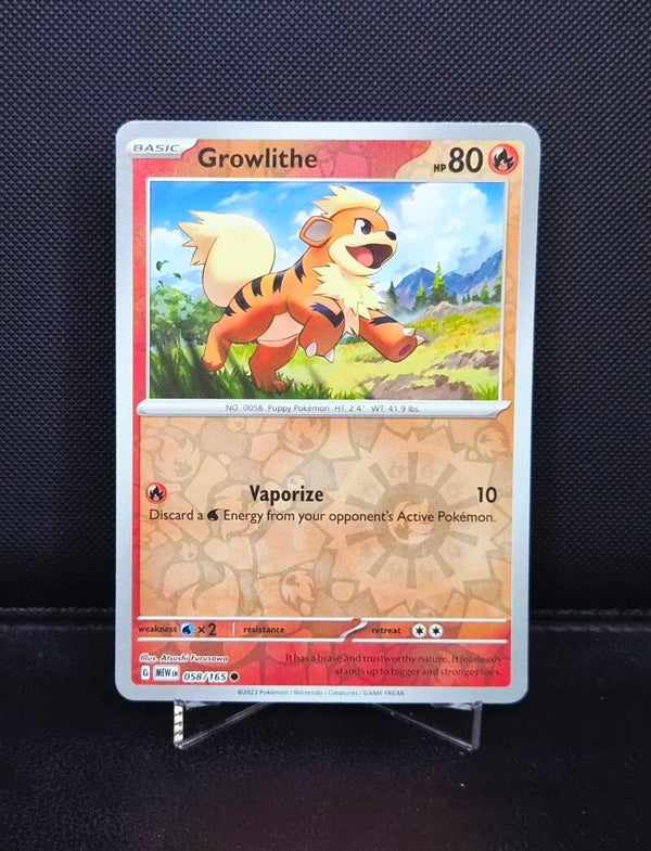 Growlithe 058/165