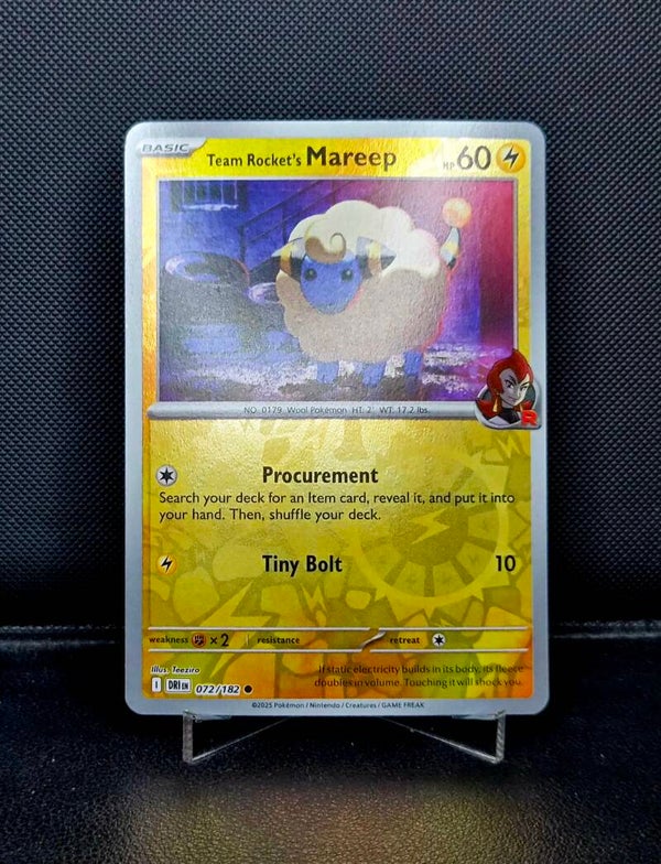 Team Rocket's Mareep 072/182