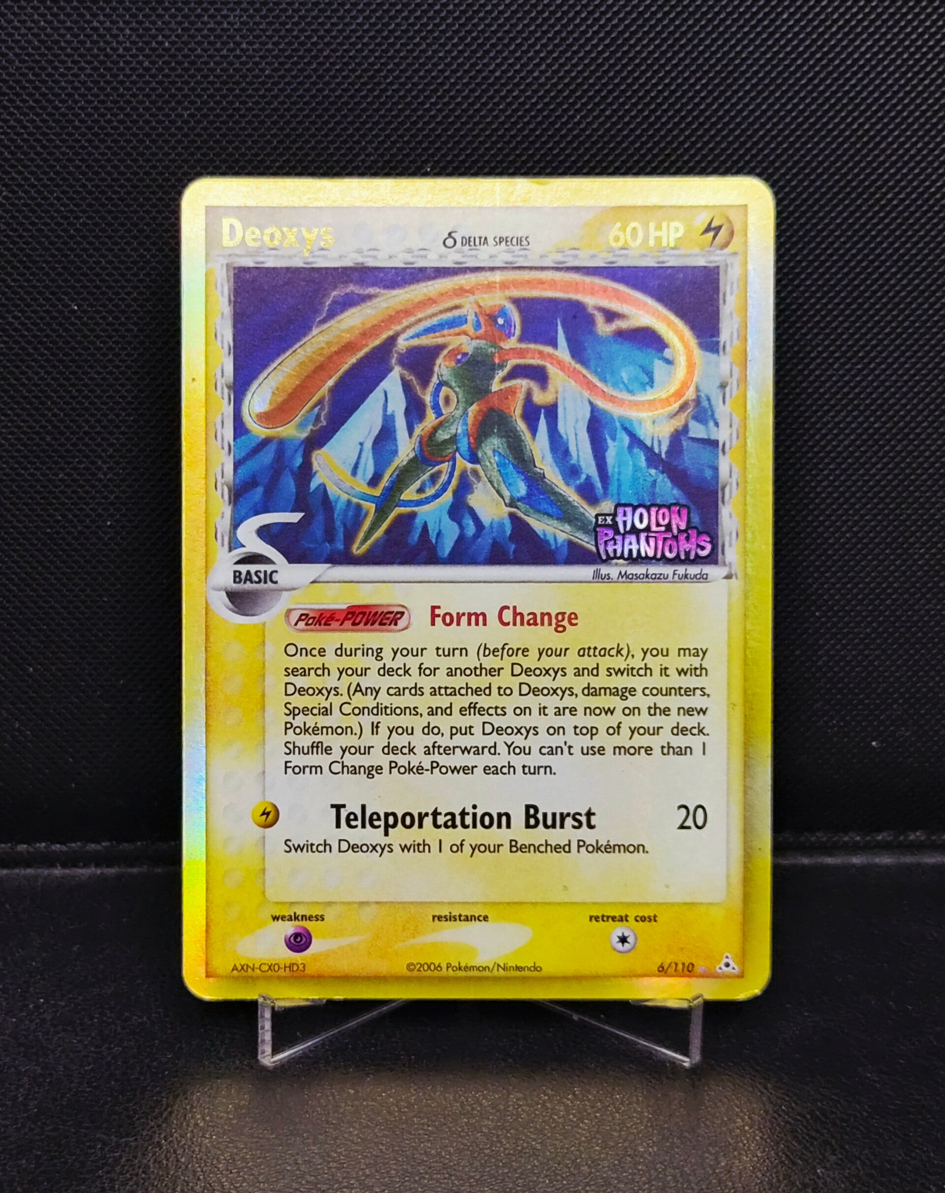 Deoxys STAMP 6/110 EX Holon Phantoms 2006
