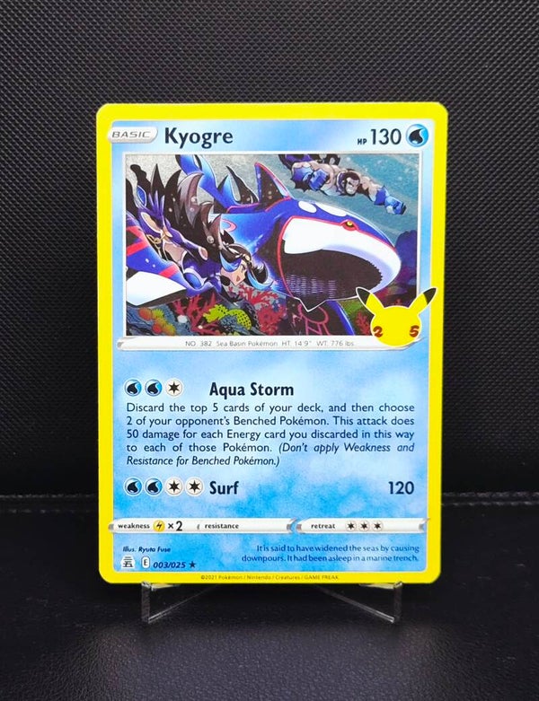 Kyogre Holo 003/025