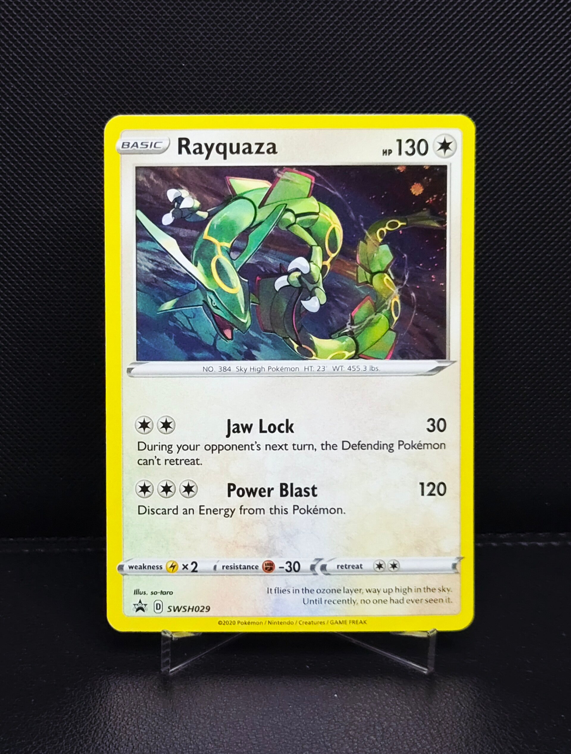 Rayquaza Cosmos holo SWSH029 2020