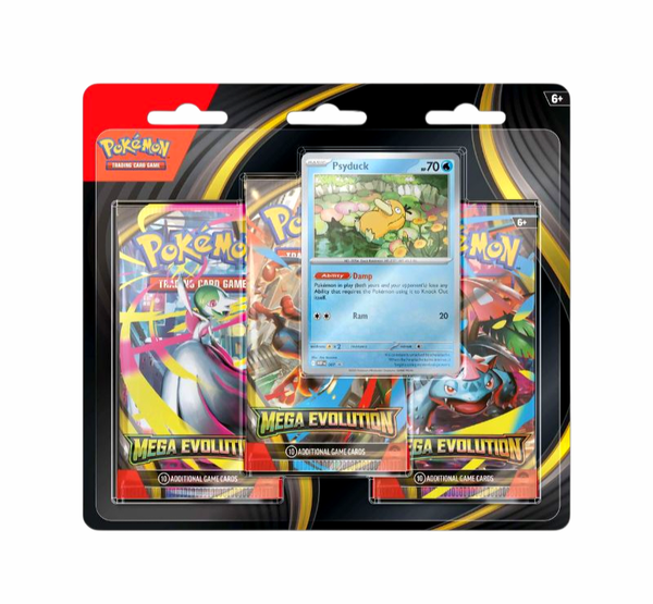 Mega Evolution Psyduck 3 Pack blister