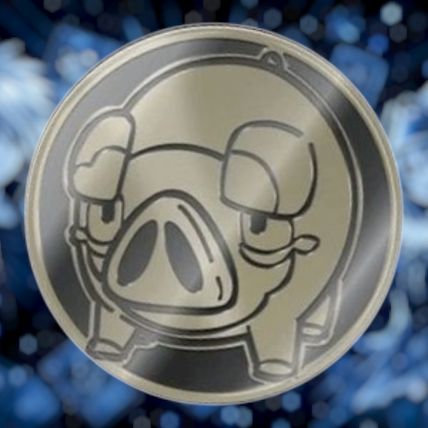 Twilight Masquerade Lechonk Coin Groot