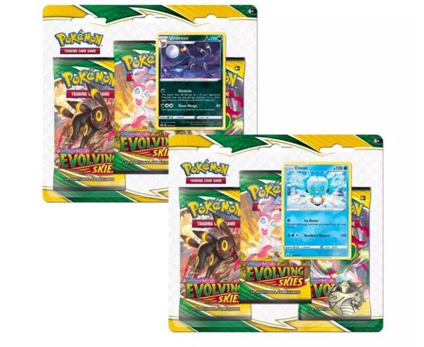Evolving Skies 3 Pack Blister