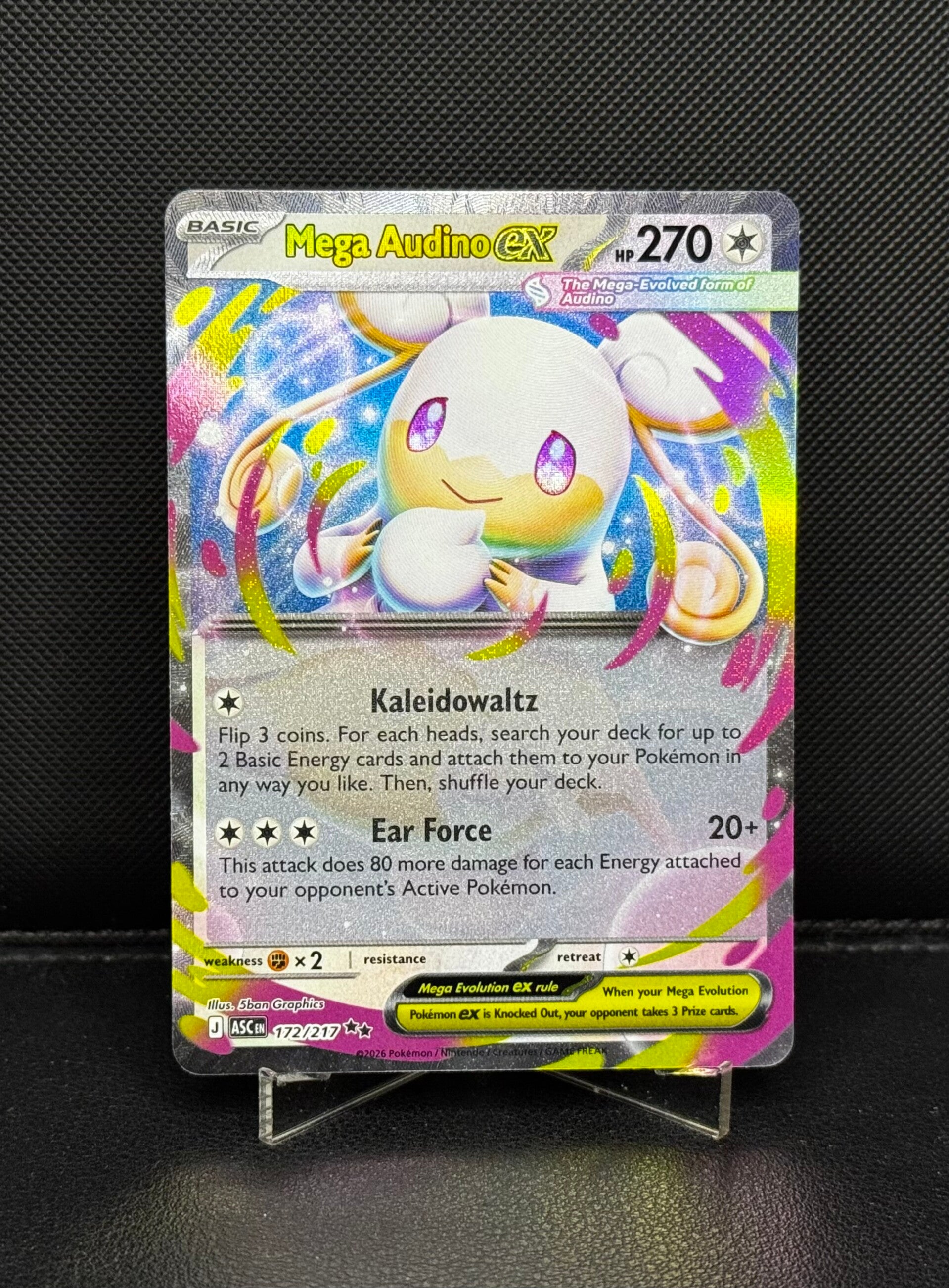 Mega Audino EX 172/217