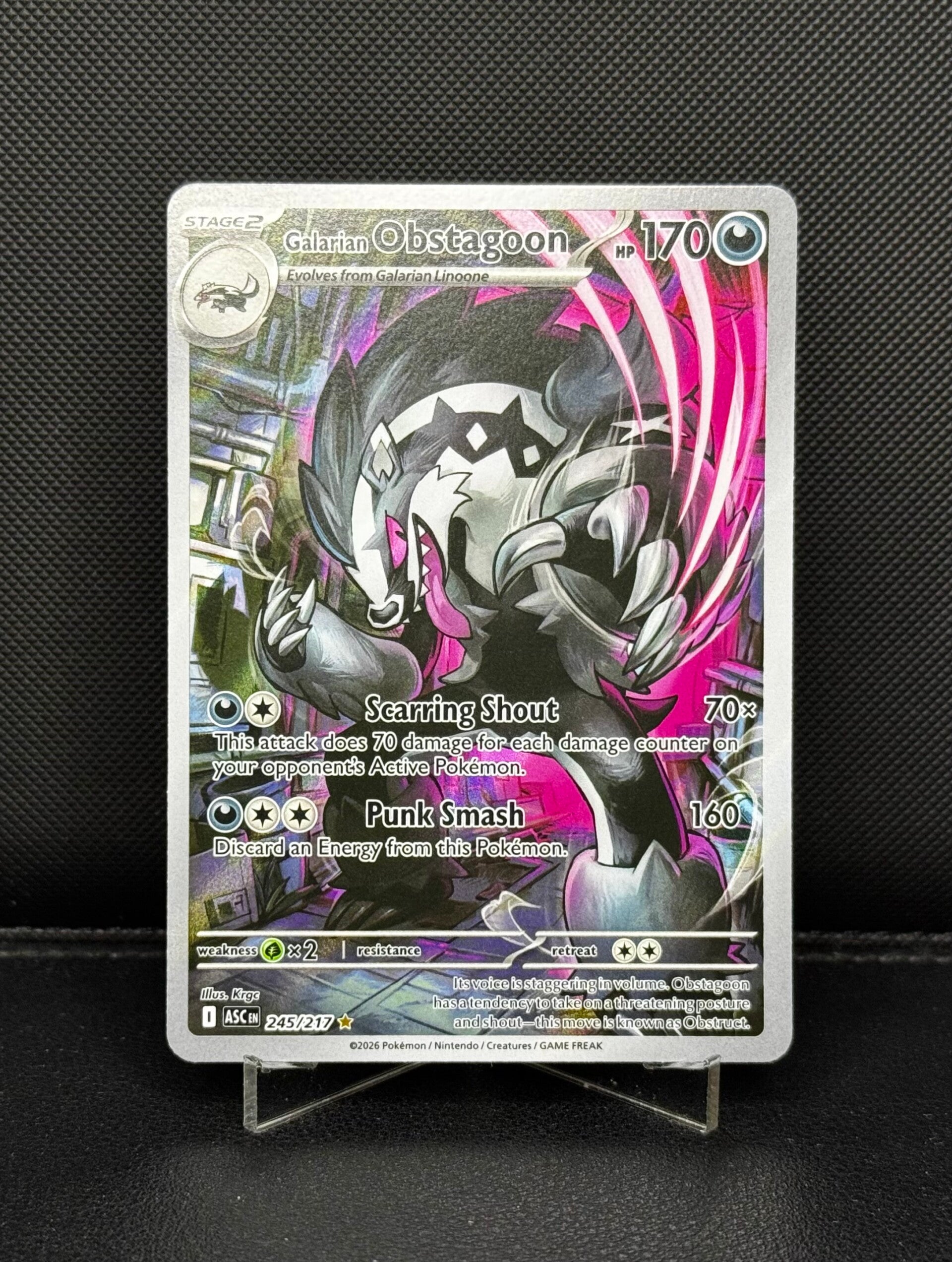 Galarian Obstagoon 245/217