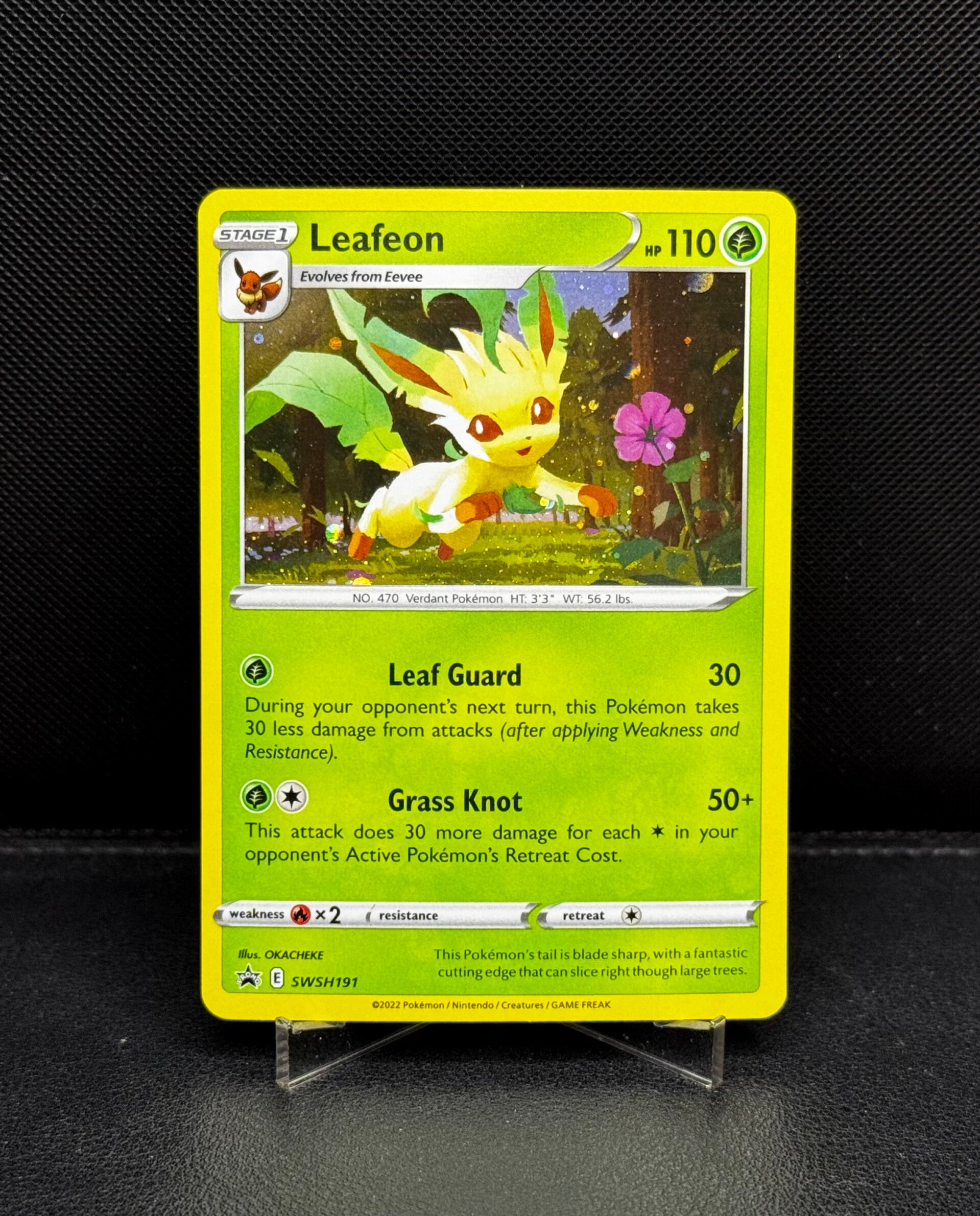 Leafeon Holo SWSH191 2022