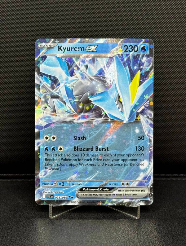 Kyurem EX 028/086 Black Bolt