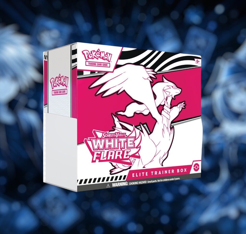 White Flare Elite Trainer Box