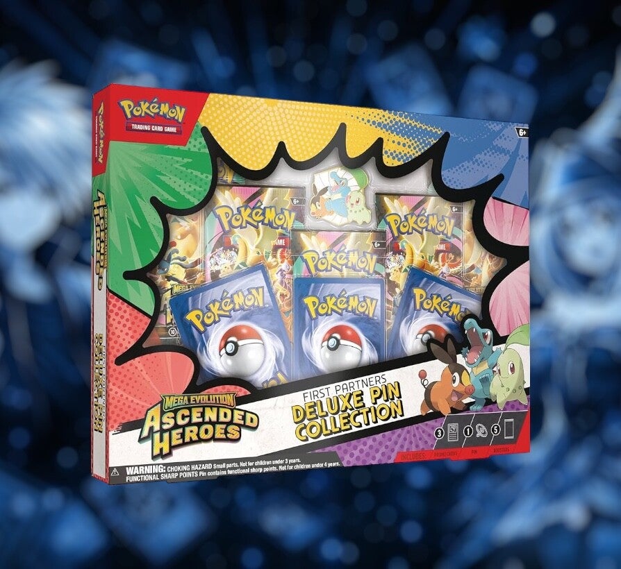 Ascended Heroes First Partners Deluxe Pin Collection