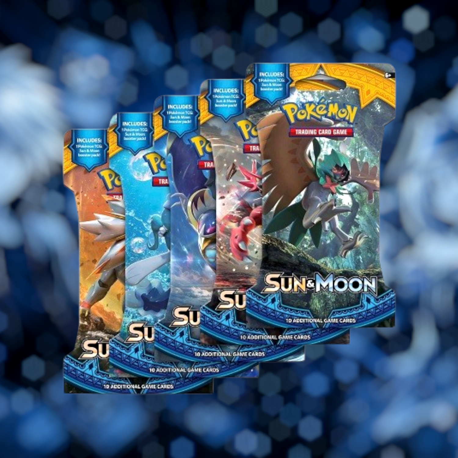 Sun&Moon Sleeved Booster Pack