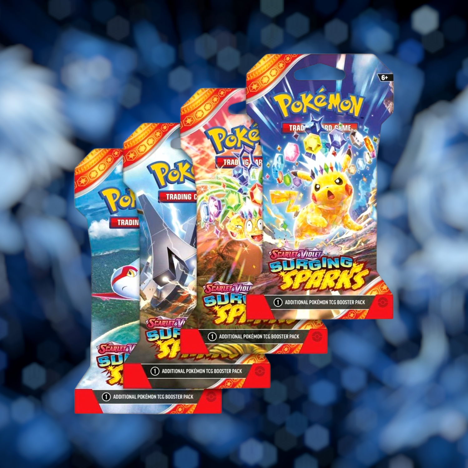 Surging Sparks Sleeved Booster