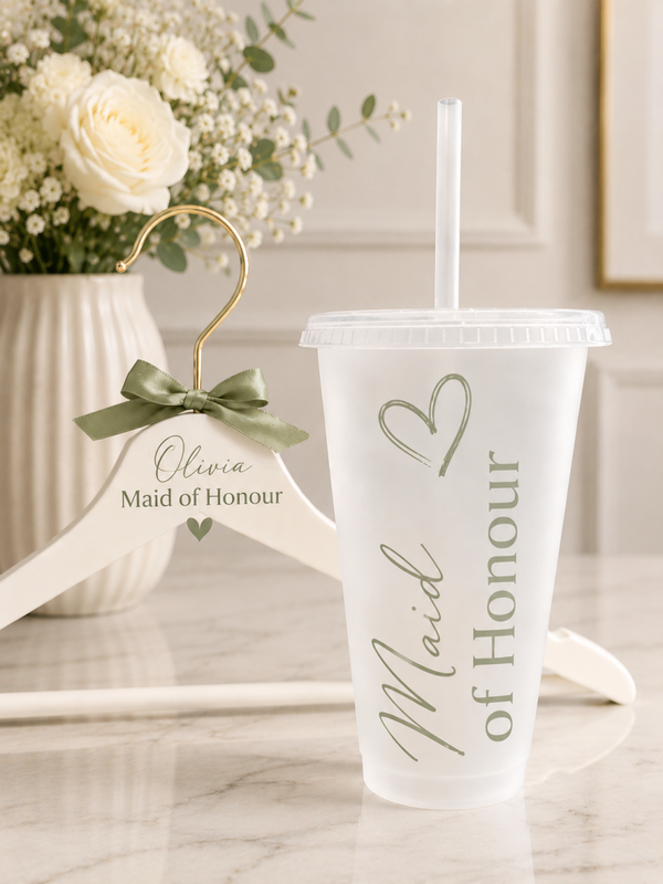 Personalised Wedding Tumblers & Bridal Party Hangers 💍