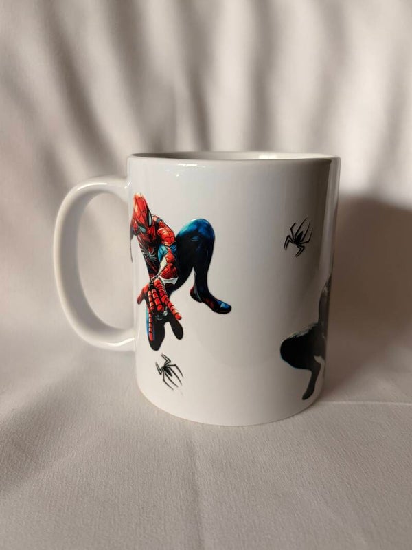 12oz Spider-Inspired Vinyl Mug