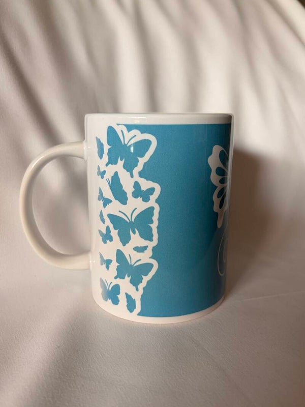 12oz Butterfly Sublimated Mug
