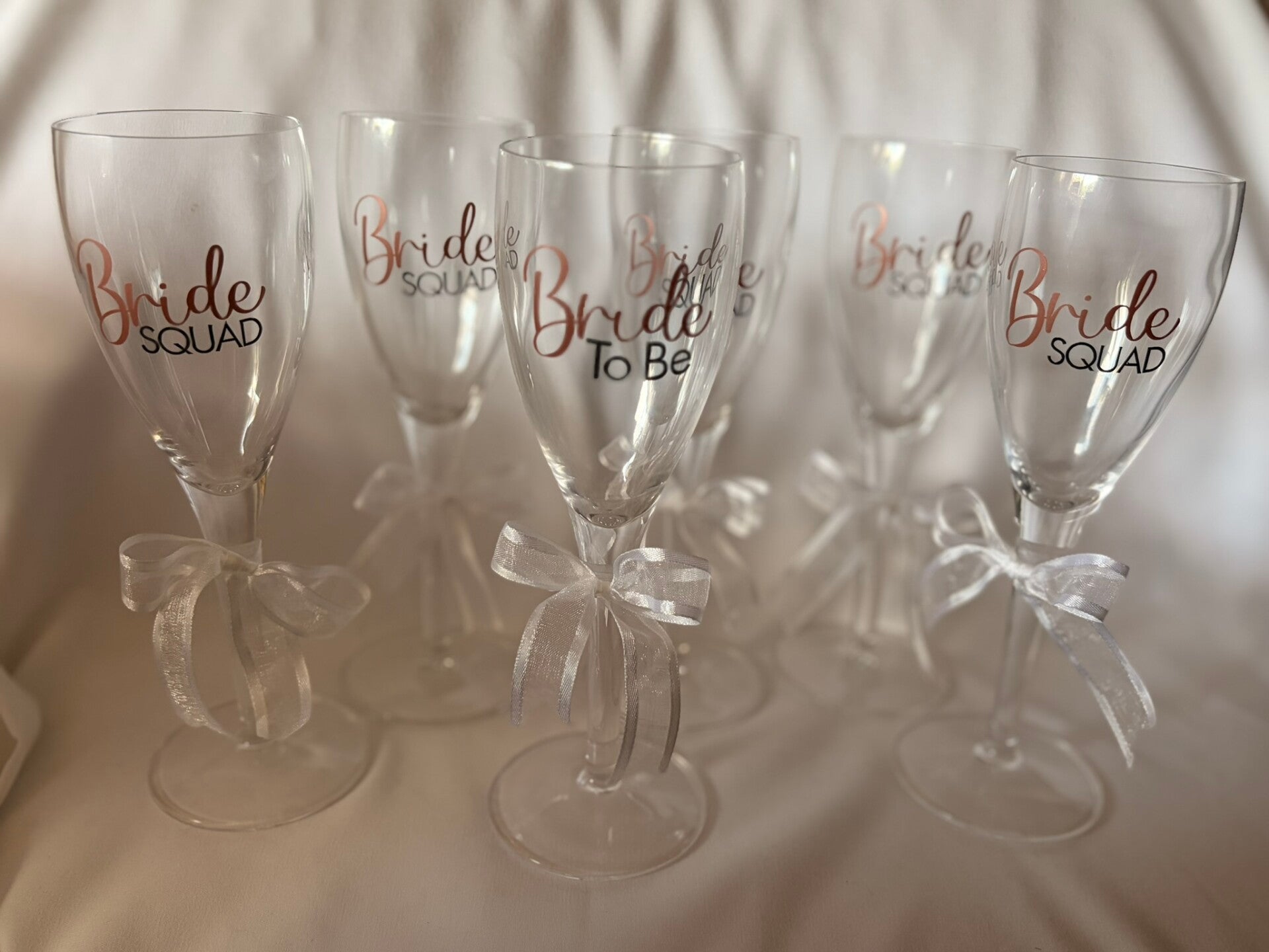 Personalised Wedding Champagne Flutes 🥂