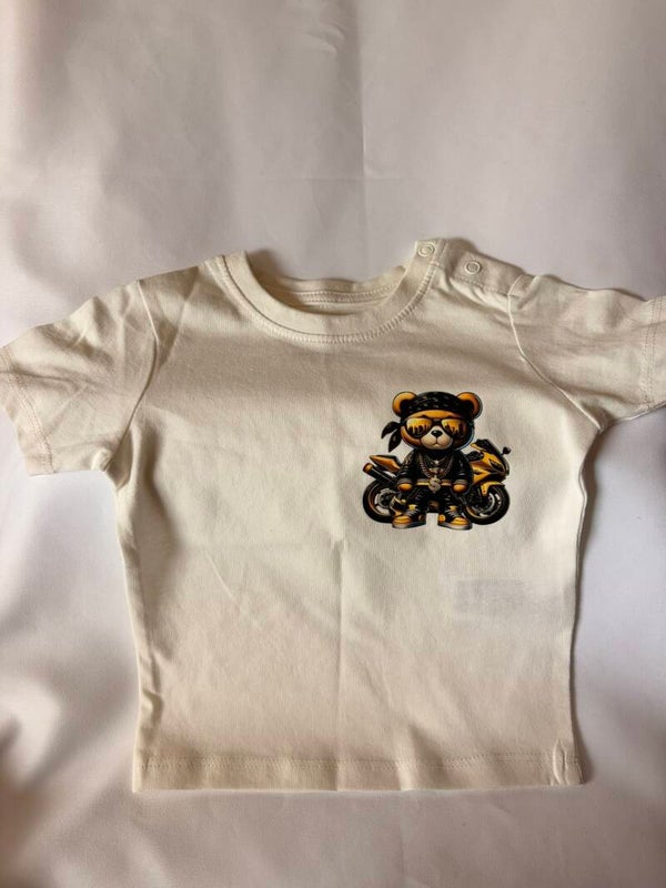 Baby Boys T-Shirt – 6–9 Months 🧸🏍️
