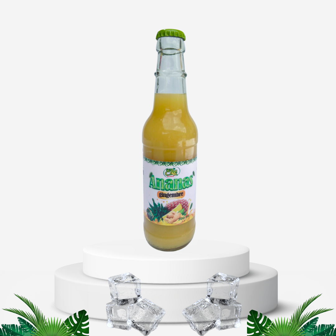 Jus d'ananas et gingembre