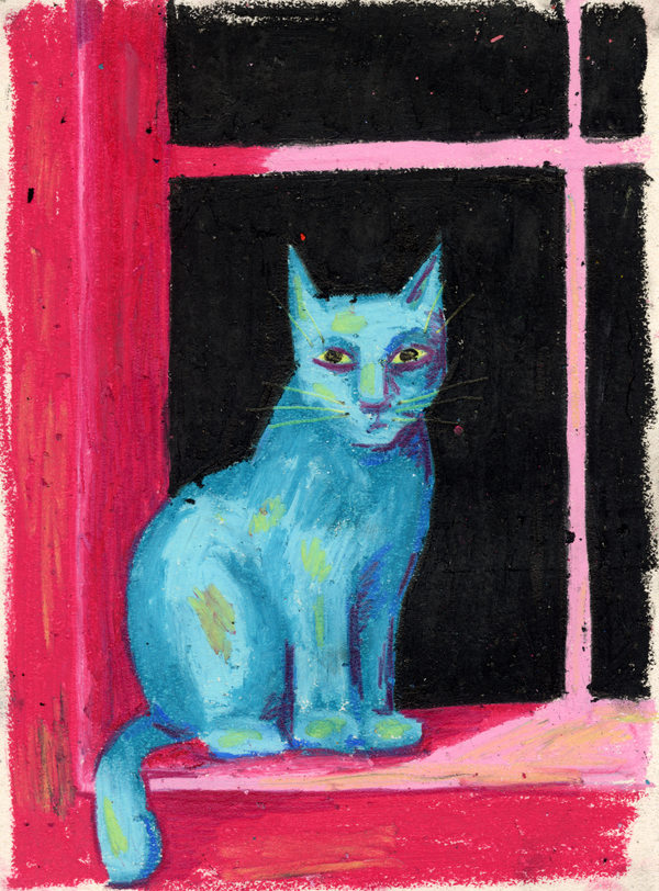 Window Cat Print