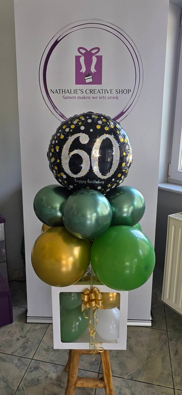 Ballonnen geschenk box