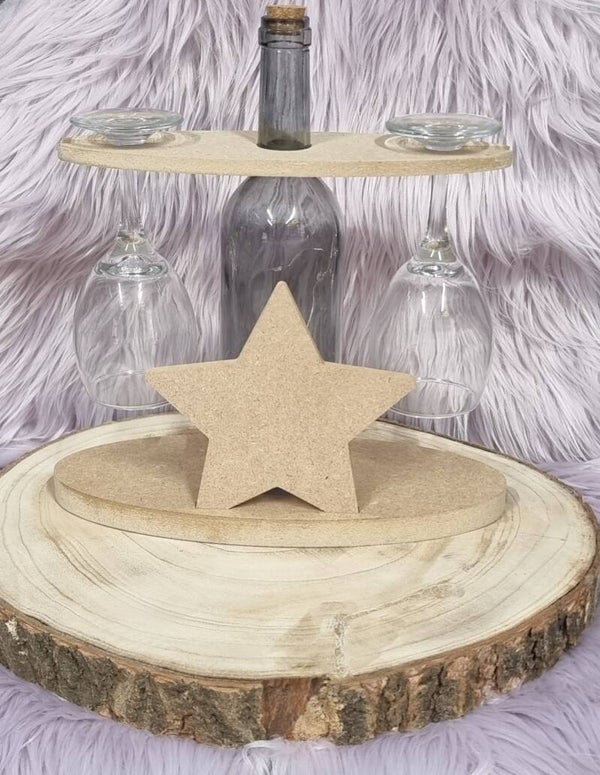 Fleshouder op voet met ster
