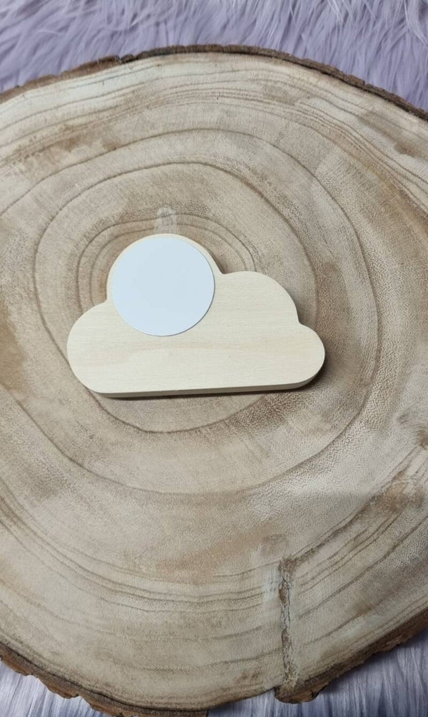 Wolkje met sublimatiecirkel