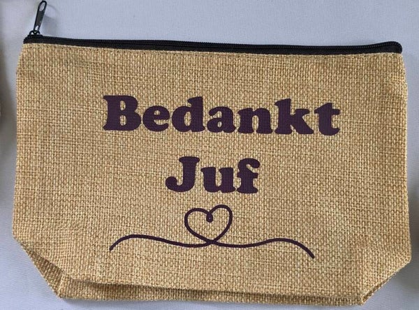 Jute etui Juf