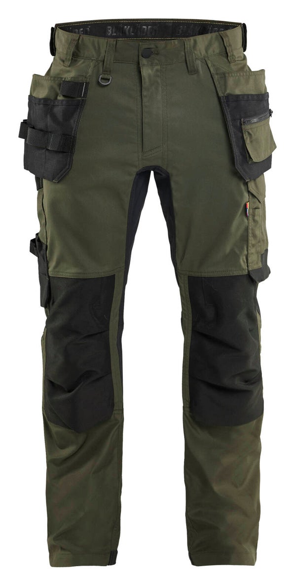 Blåkläder Werkbroek 2-weg stretch met gereedschapszakken
