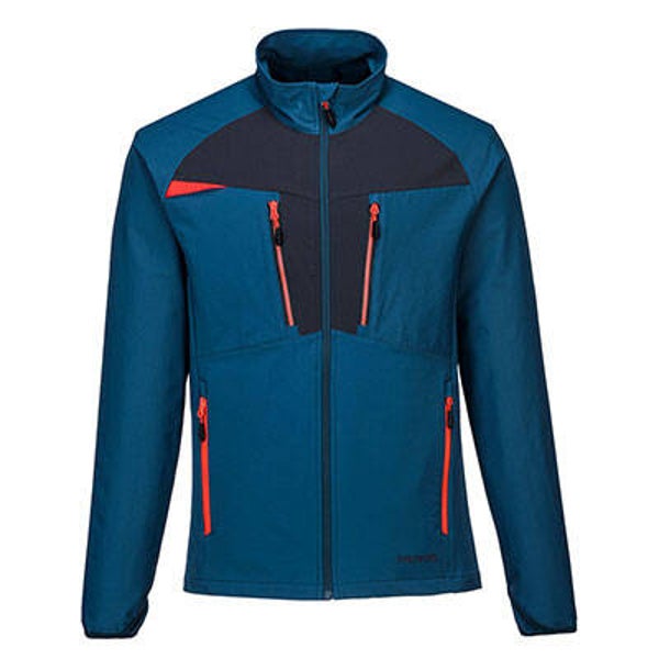 Portwest DX4 Zip Base Layer Top Metro blauw